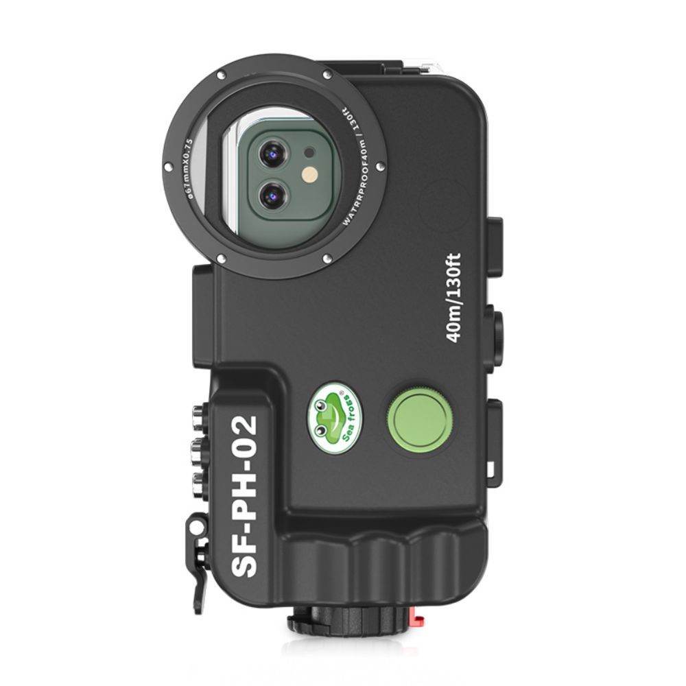 Seafrogs SF-PH-02 방수 일반 모바일 하우징 아이폰용 40m 130ft - 상세 이미지 3