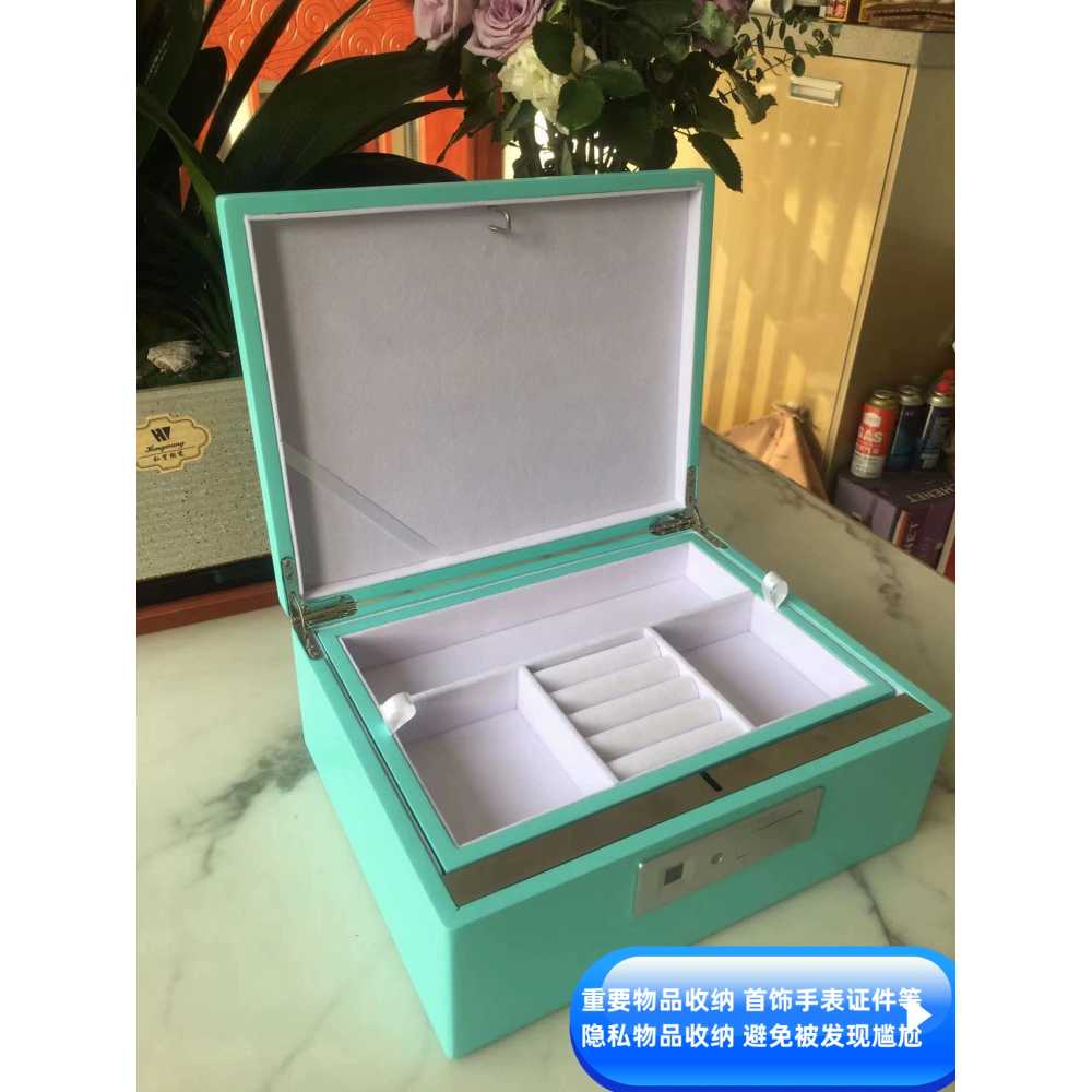 지문인식 개인 금고 일기 미니 용 다이어리 귀금속 보관 - 상세 이미지 3