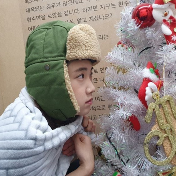 남녀공용 귀달이 방한모 모자 귀마개 겨울 방한모 모자 두꺼운 뽀글이 - 상품 이미지