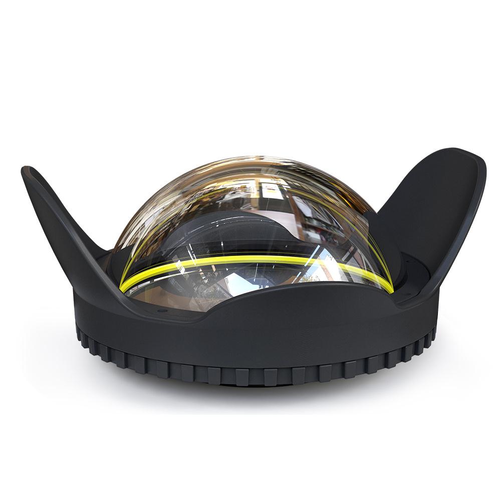 SeaFrogs 67mm 인터페이스 돔 포트 방수 광각 하우징 케이스 67mm-01 - 상세 이미지 2