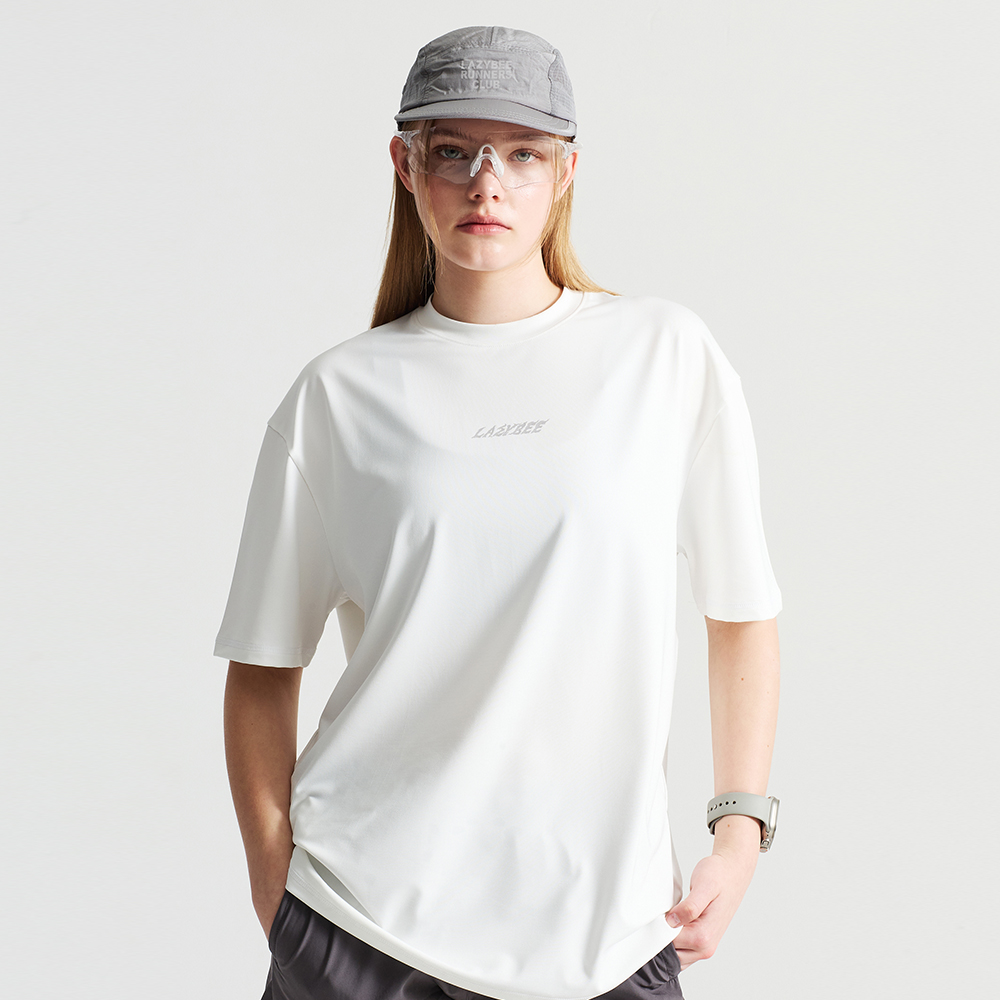 스트라이드 쿨링 남자 여성 숏 슬리브 러닝 반팔 헬스 운동복 (4컬러) 이미지 8