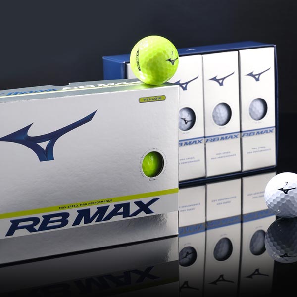 미즈노 RB MAX 3피스 골프공 비거리 고탄도 장타 소프트 골프볼
