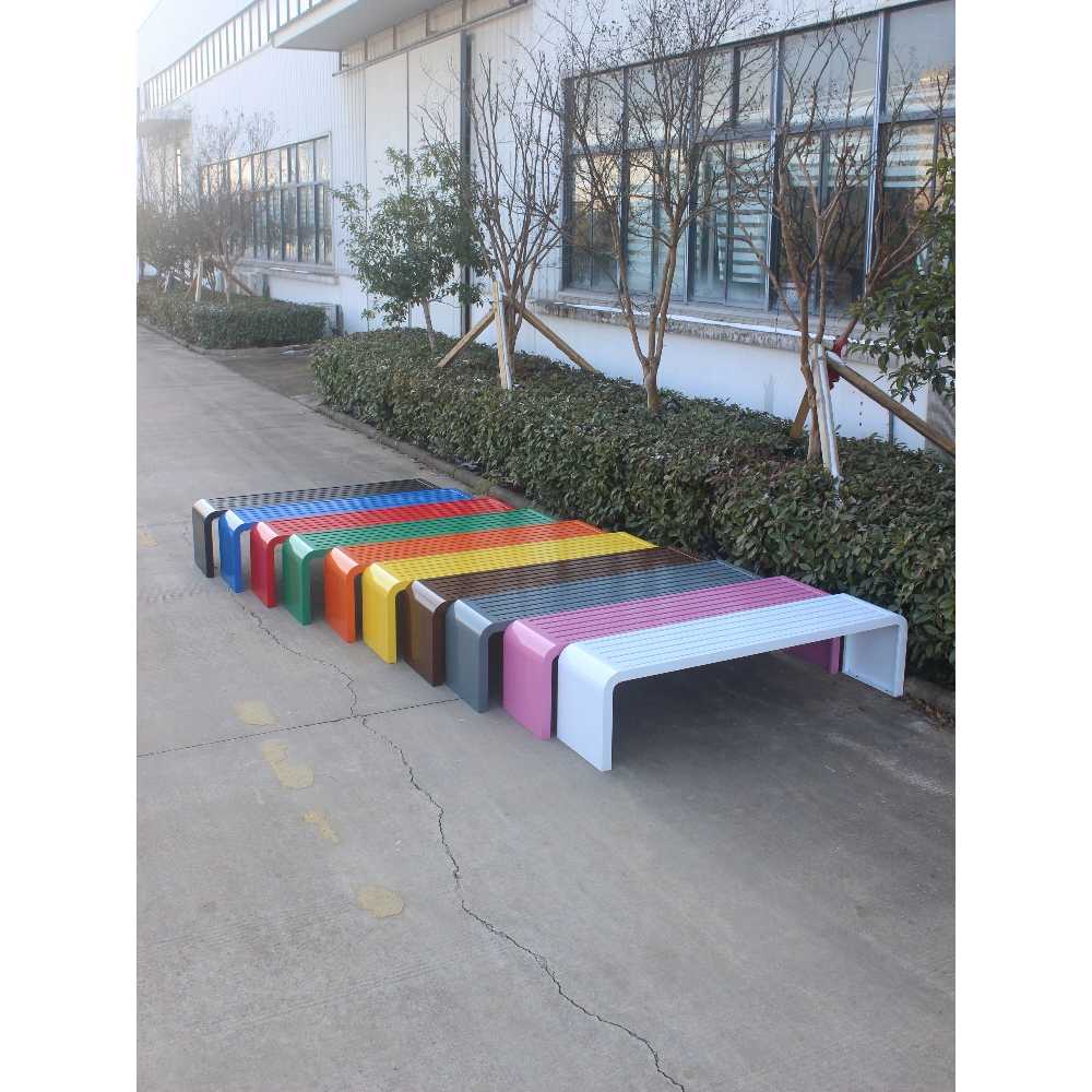 야외 벤치 공원벤치 버스정류장 휴게공간 용 180 대기실 - 상세 이미지 2