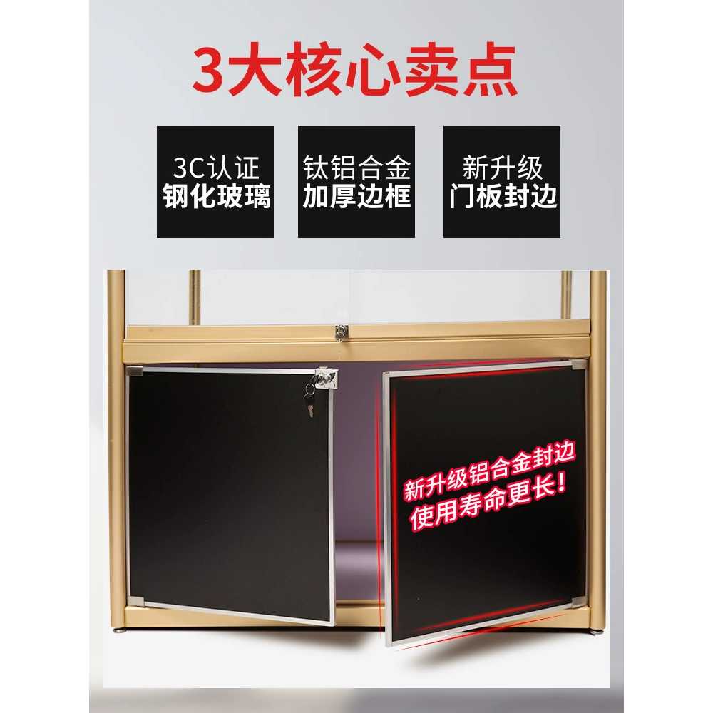 박물관 유리 진열장 보석 코너 용 골동품 액세서리 전시 - 상세 이미지 3
