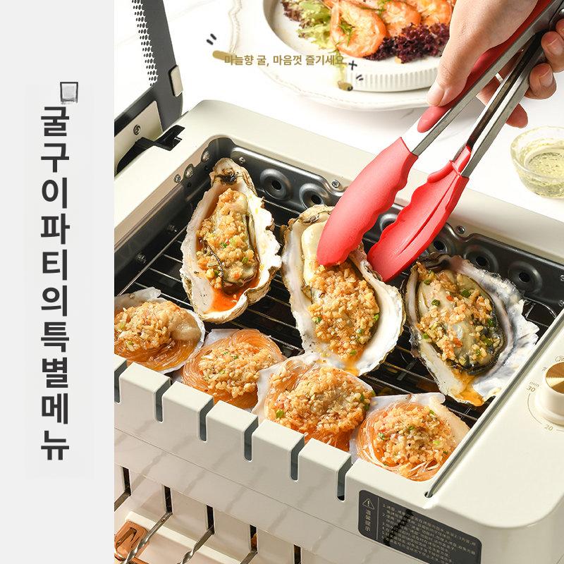 자동 회전 양꼬치 구이 그릴 멀티 기계 가정용 바베큐 야외 전기 캠핑용 업소 - 상세 이미지 2
