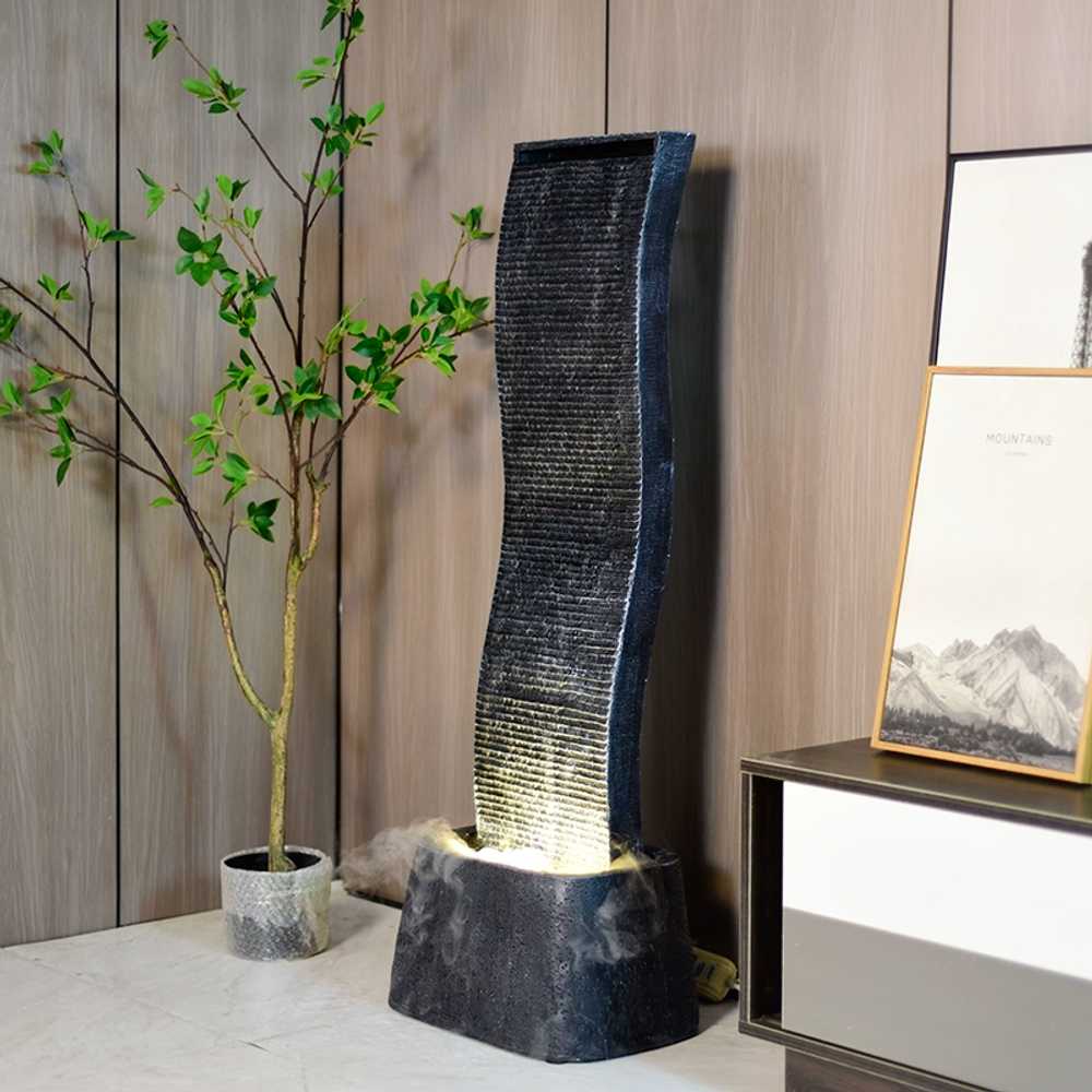 벽천 분수대 대형 호텔 사무실 용 폭포 인공 인테리어 - 상세 이미지 3