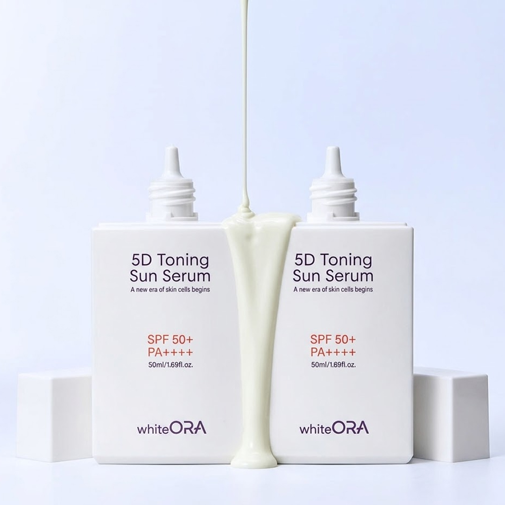 화이테오라 5D 토닝 트라넥삼산 선세럼 SPF 50+ PA++++ 50ml, 2개 - 상세 이미지 5