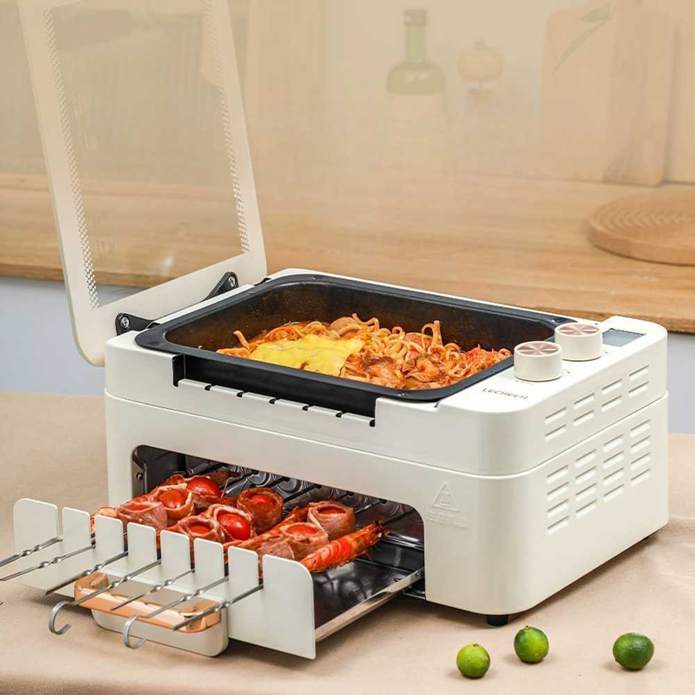야키토리 기계 전기 캠핑 양꼬치 용 혼술용 그릴 바비큐 - 상품 이미지