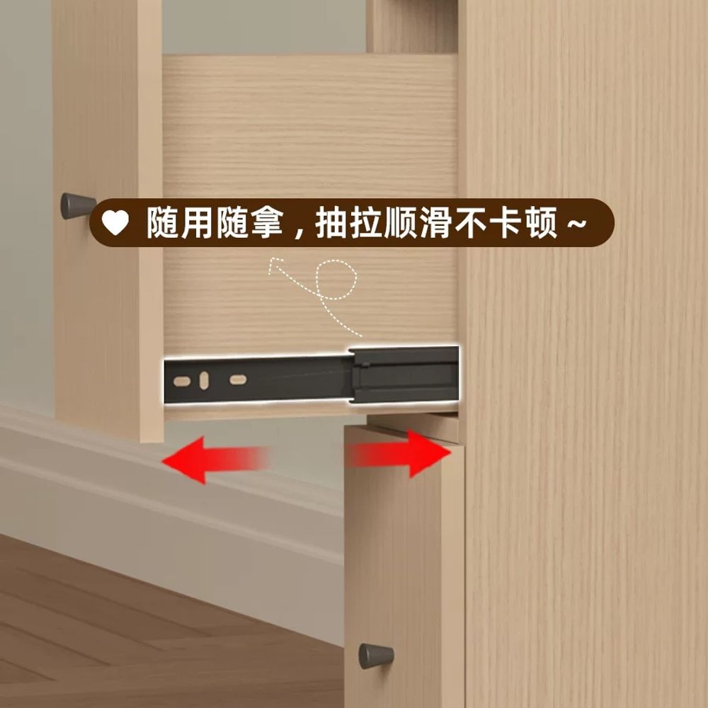 모듈 수납장 틈새 가구 미니 슬라이딩 거실장 철제 슬림 기본형 수납함 정리함 조립식 - 상세 이미지 5