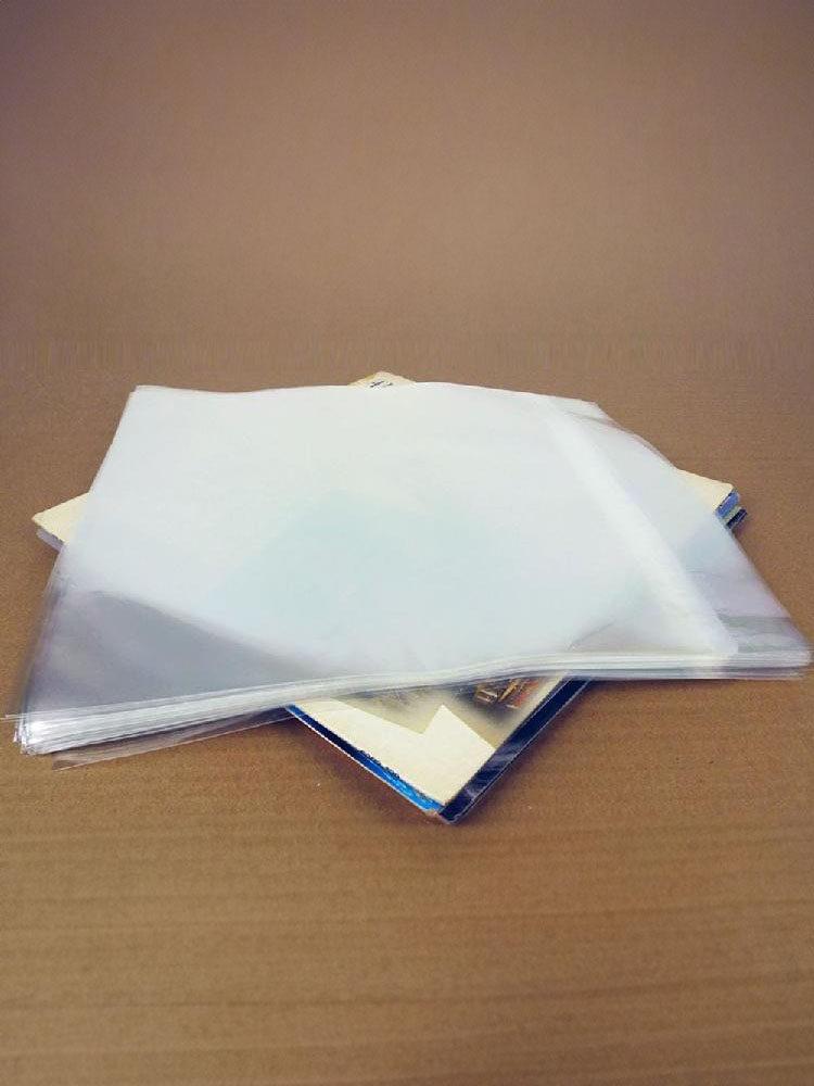LP판 수납 속지 레코드판 턴테이블 비닐 보호커버 8줄 50개입 - 상품 이미지