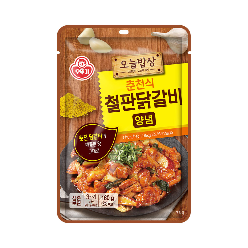 오뚜기 오늘밥상 철판닭갈비 양념 160g - 상품 이미지