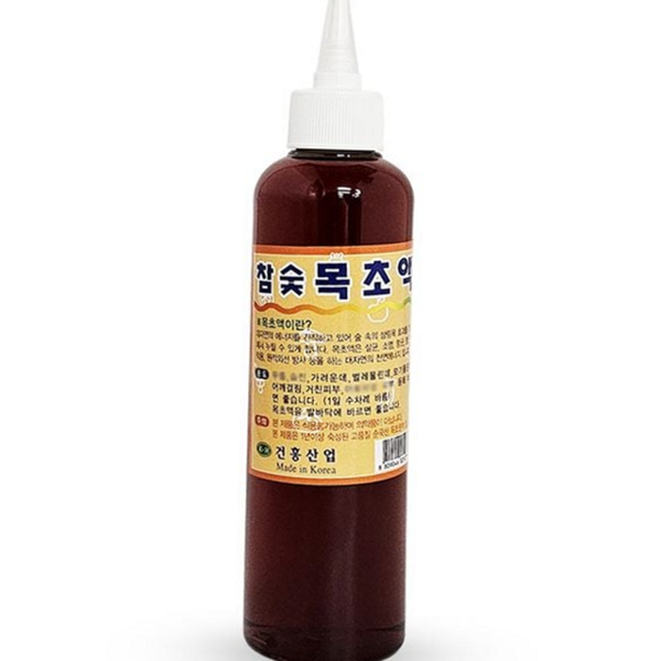 숙성 참숯 목초액 순국산 원액 발관리 냄새 제거 족욕용 각질 250ml 피부 활용 목초 - 상품 이미지