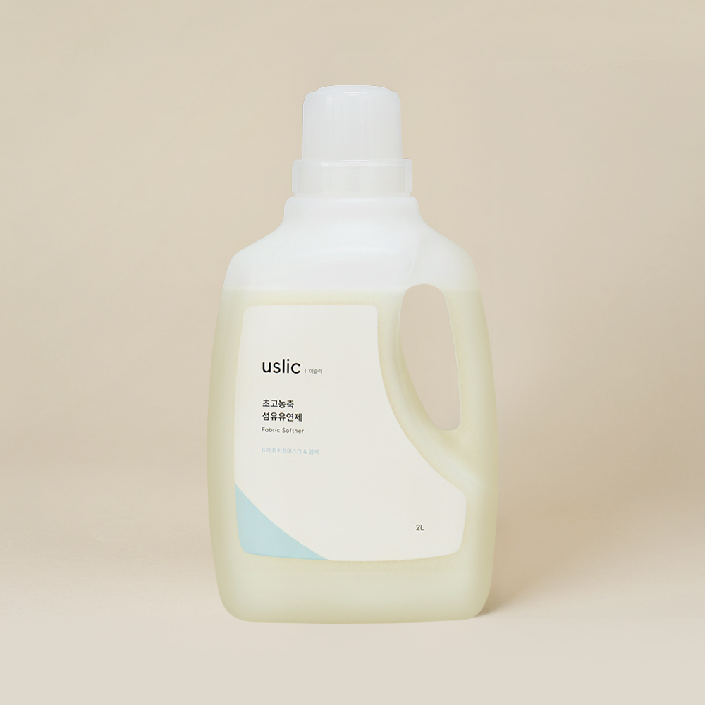 실내건조 섬유유연제 향 좋은 드럼세탁기 대용량 화이트머스크앰버, 2L, 1개 - 상품 이미지