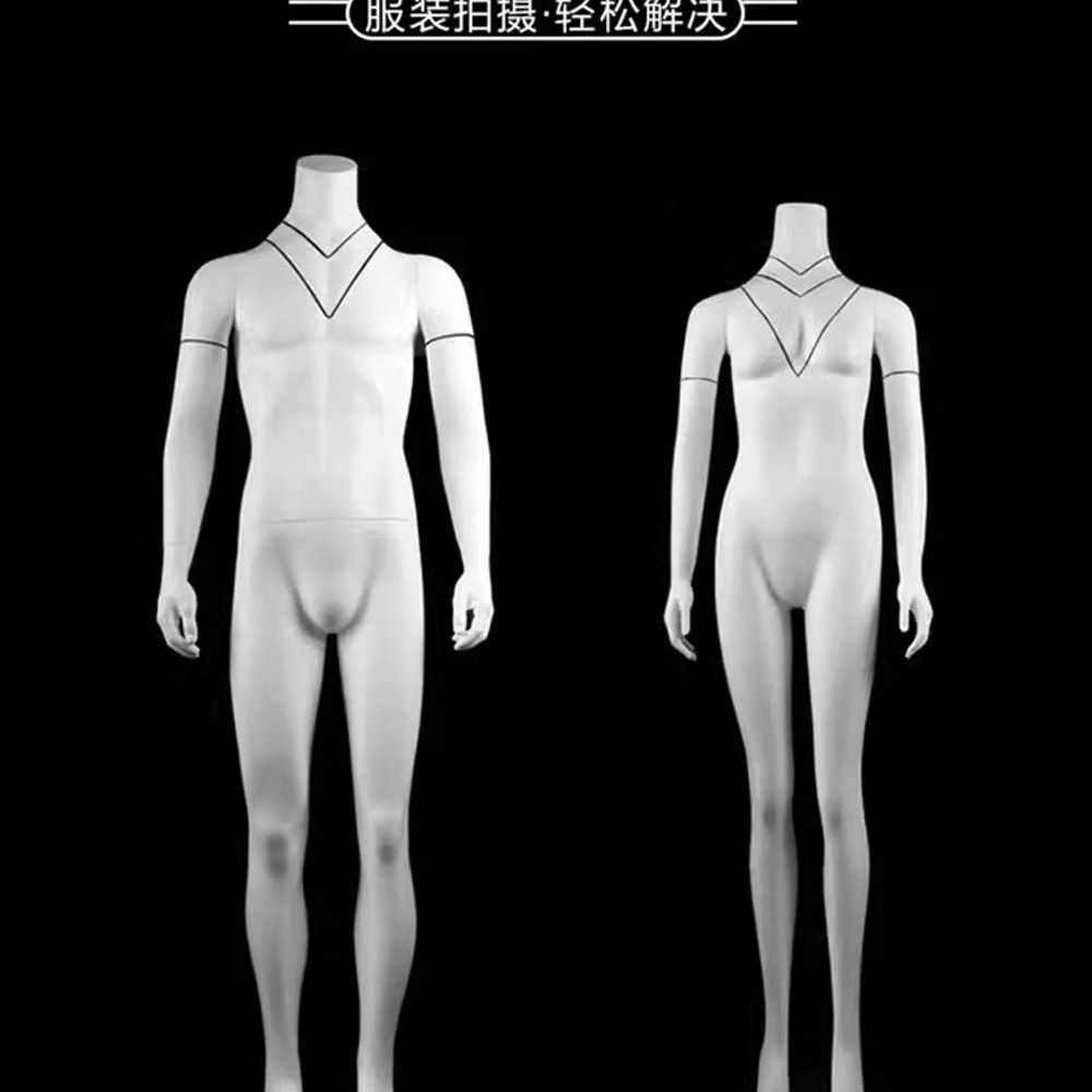 룩북촬영 마네킹 고스트컷 쇼핑몰 전신 의류 옷가게 반신 모델 디스플레이 - 상세 이미지 4