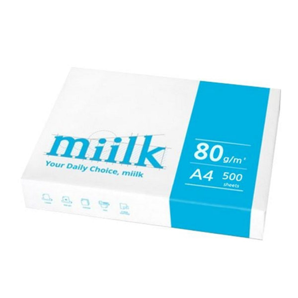 500매 a4 복사용지 80g a4 복사지 사무용 종이 밀크 용지 A4 인쇄 레이저 잉크젯 - 상품 이미지