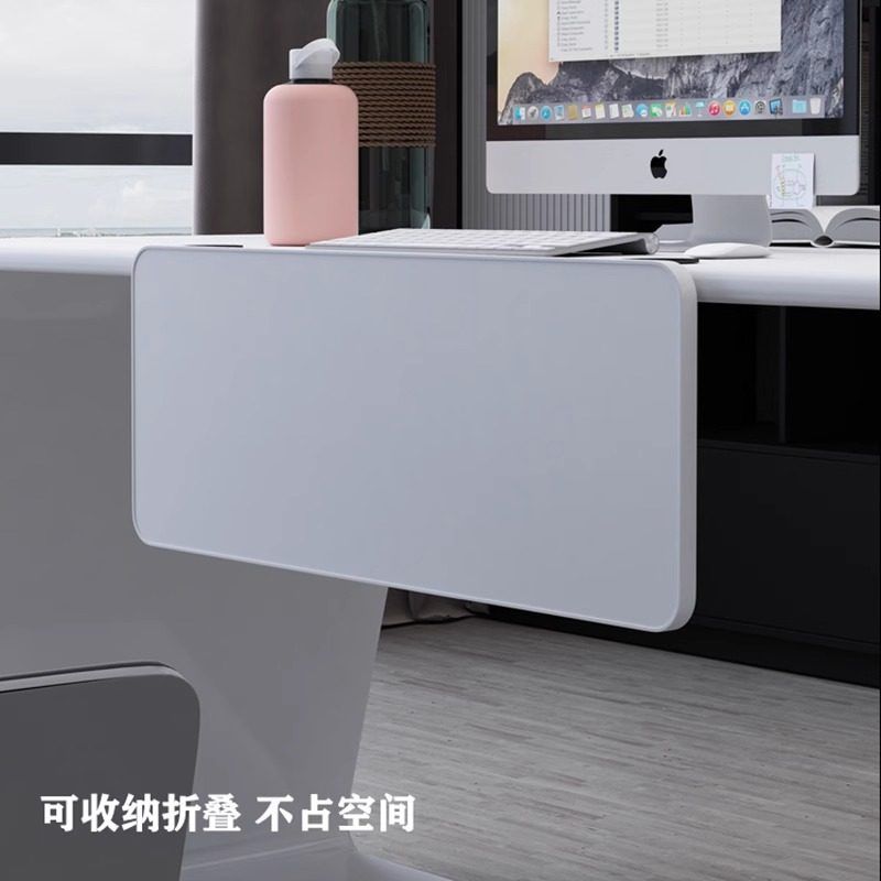 받침패드 키보드서랍 원목 컴퓨터 선반 폴딩 브래킷 핸드레일 받침대 - 상세 이미지 5