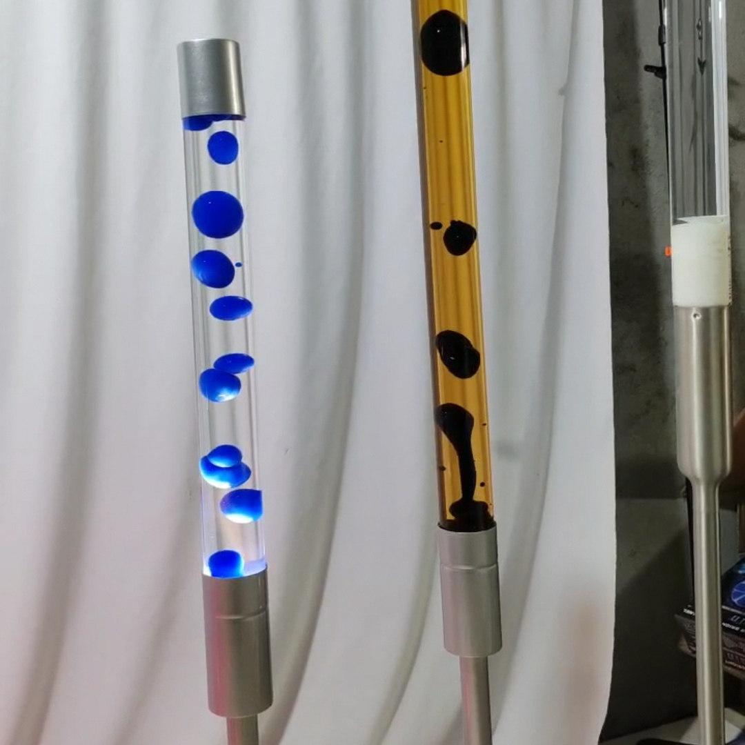 무드등 라바 램프 인테리어 높이 조명 거실 장식 플로어 높이 75cm - 상품 이미지