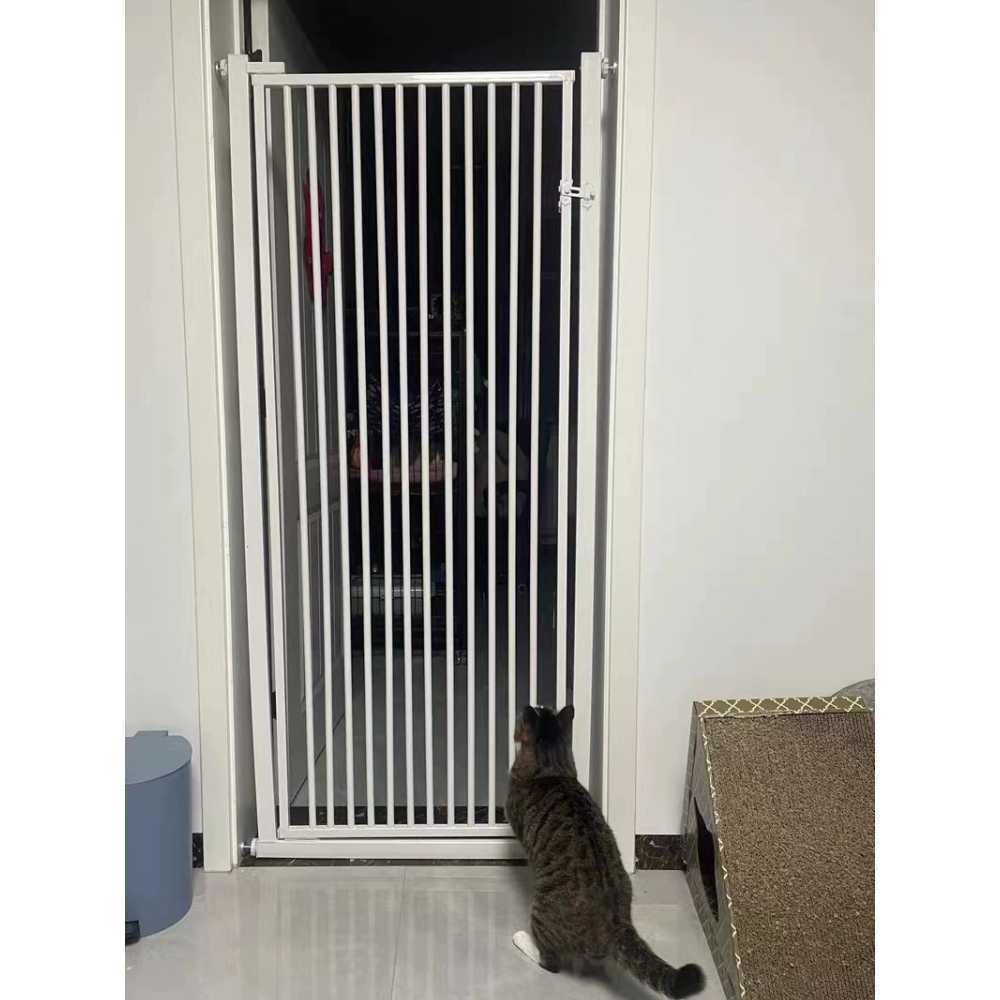 방묘문 고양이 출입문 안전 강아지 용 방묘창 펜스 현관 - 상품 이미지