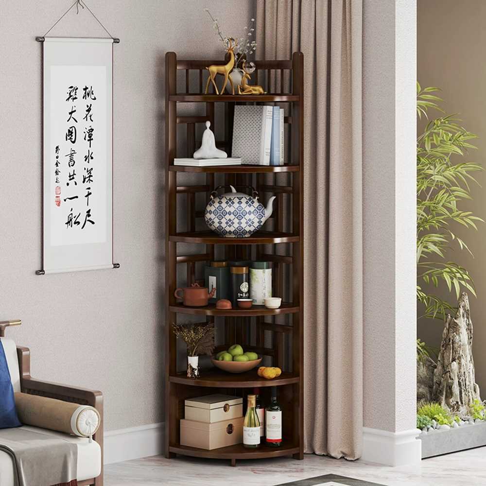 삼각코너장 거실코너장 삼각장 장식장 홈테리어 용 전시 - 상세 이미지 2