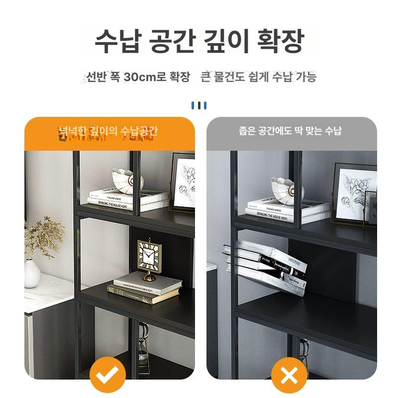 상패 진열대 트로피 철제 전시용 쇼케이스 무광 사무실 디스플레이 인테리어 스탠드 피규어 - 상세 이미지 5