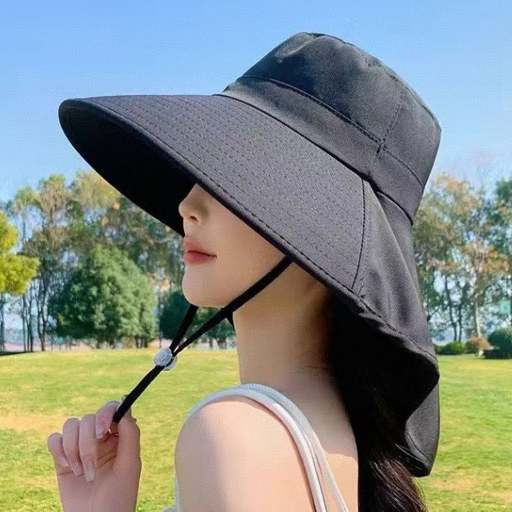 챙넓은모자 자외선차단 햇볕 썬캡 워터파크 모자 박대표마켓 - 상품 이미지