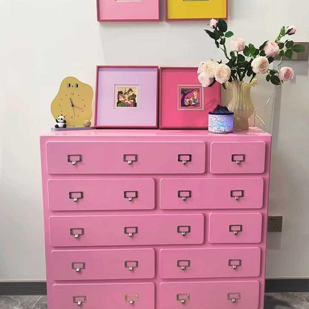 거실 수납장 다용도 예쁜 판넬 캐비닛 서랍 주방 인테리어 보관함 수납함 - 상품 이미지