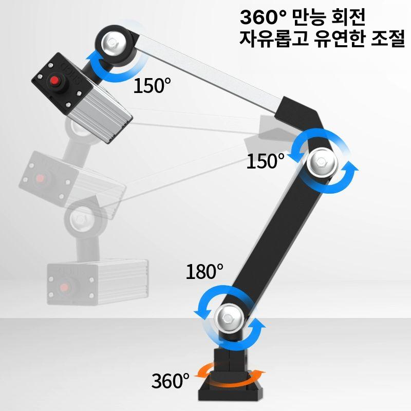 미니LED작업등 소형 조명 작업용 미니작업등 전등 현장 테이블 고급형 내구성 강화 튼튼한 - 상세 이미지 2