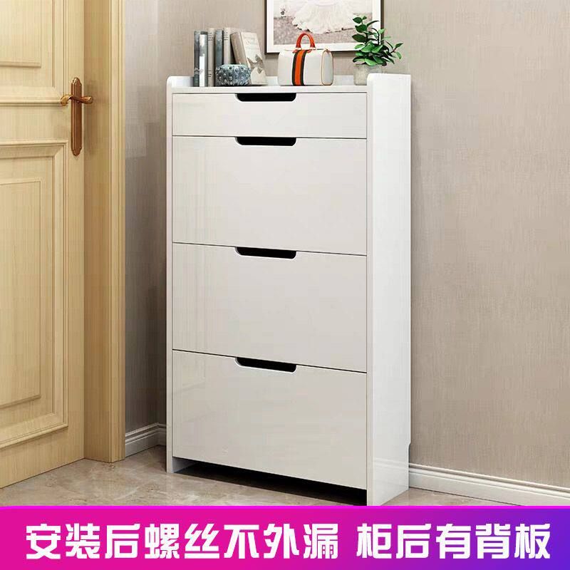 현관 신발장 출입구 인테리어 초경량 slim 3단 슈즈랙 수납 현관장 신발정리 - 상세 이미지 4