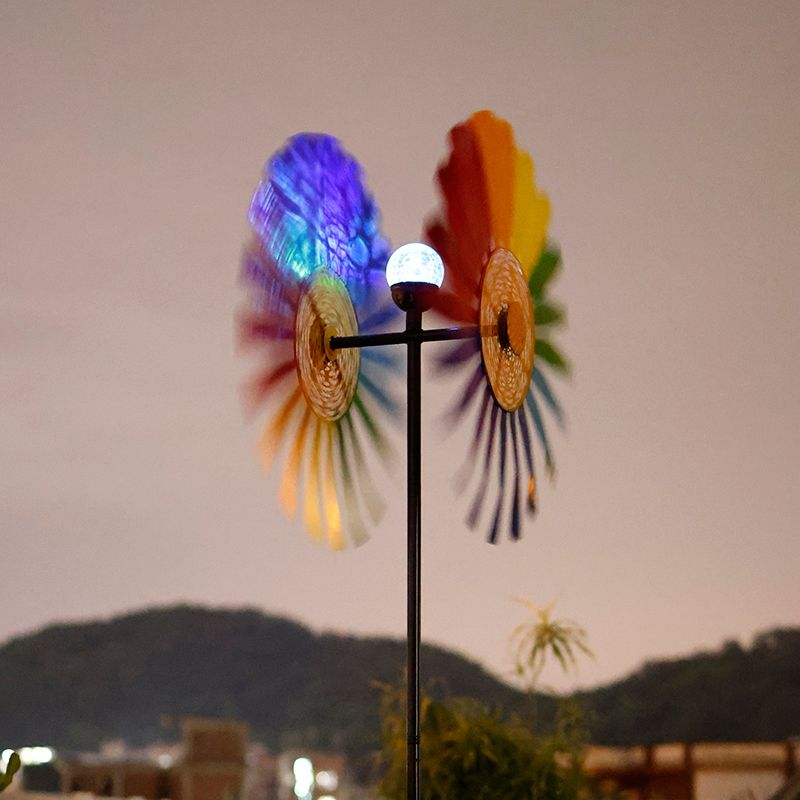 바람개비 철제 메탈 해바라기 인테리어 대형 국화 풍차 마당 - 상세 이미지 2