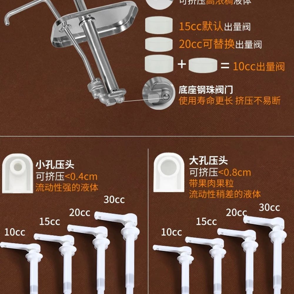 카페 디스펜서 스테인리스 업소용 소스 양념통 보관 용기 매장 - 상세 이미지 5