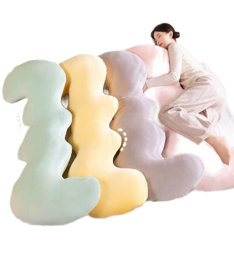 사이드 수면용 긴 베개 침대 소파 겨울용 쿠션 롱베개 바디필로우 안고자는 수면 - 상품 이미지