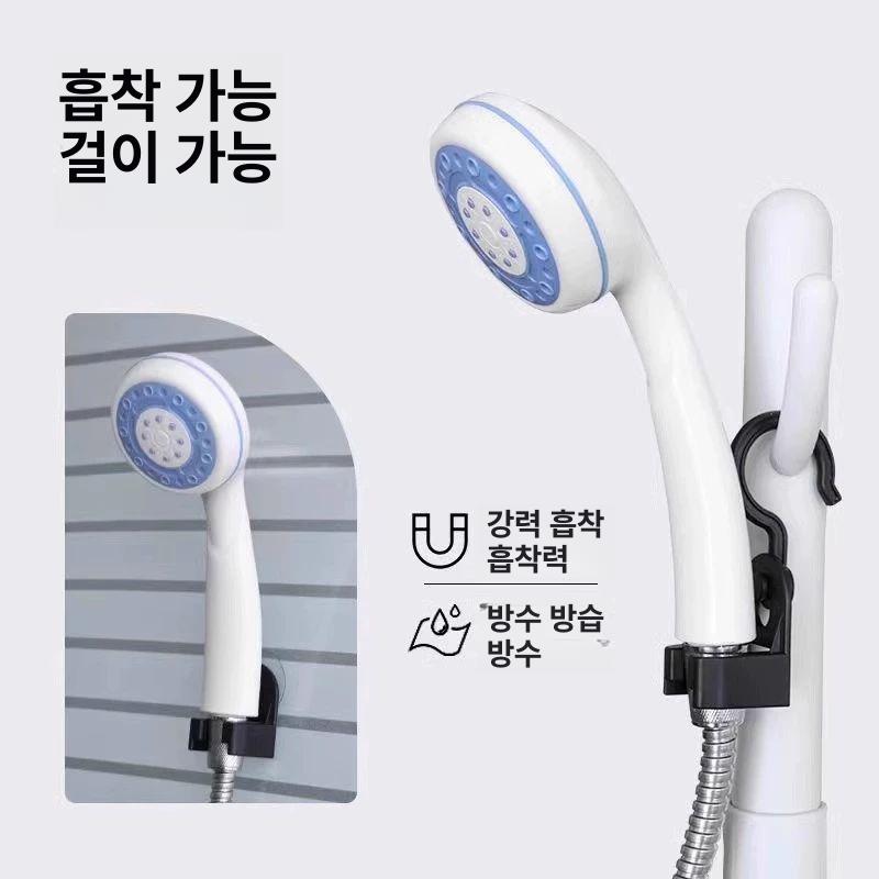 무선 샤워기 휴대용 야외 캠핑 충전식 전동펌프 샤워헤드 차박 세트 워터건 - 상세 이미지 5