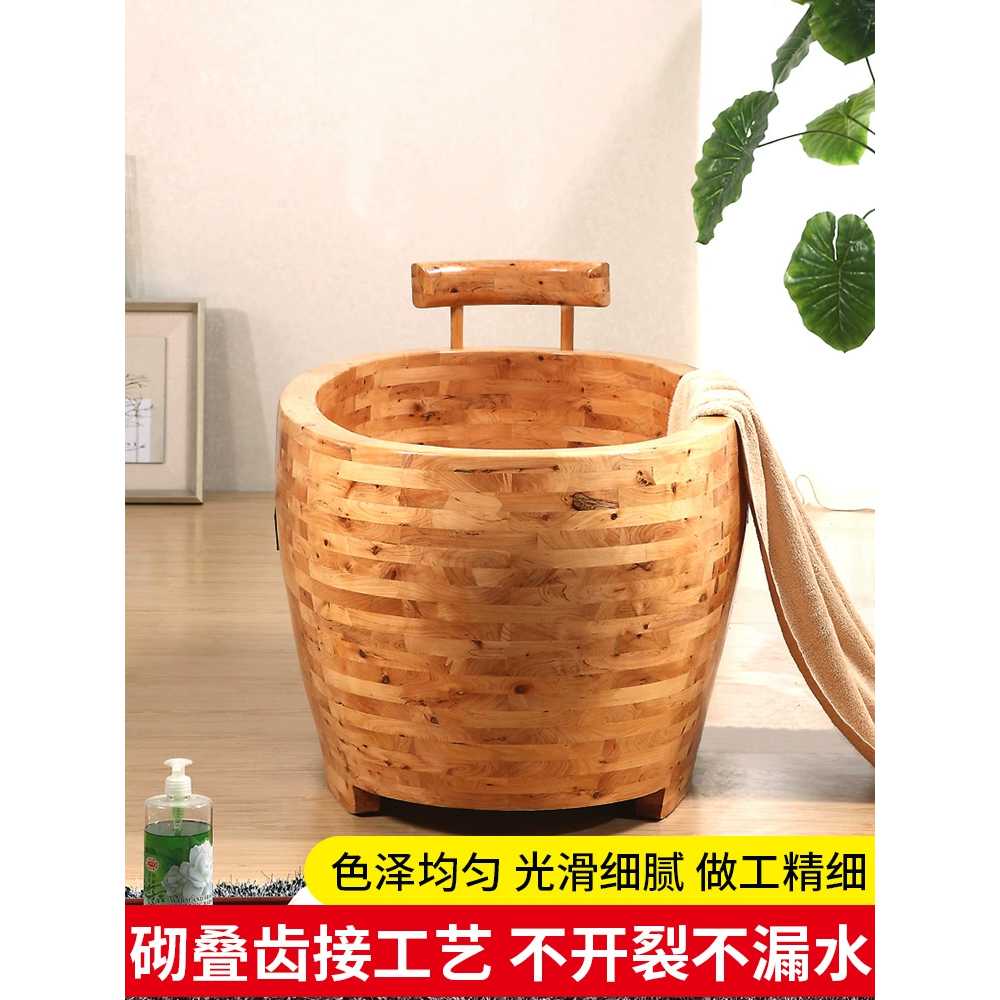히노키욕조 일본식욕조 1인스파 피부 반신욕 용 관리 - 상세 이미지 4
