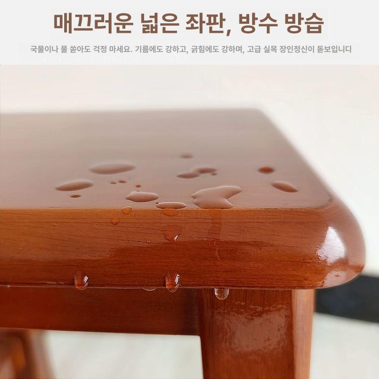 카페 바체어 사각 스탠딩 모던 홈바 하이체어 바스툴 인테리어 높은의자 식당용 - 상세 이미지 4