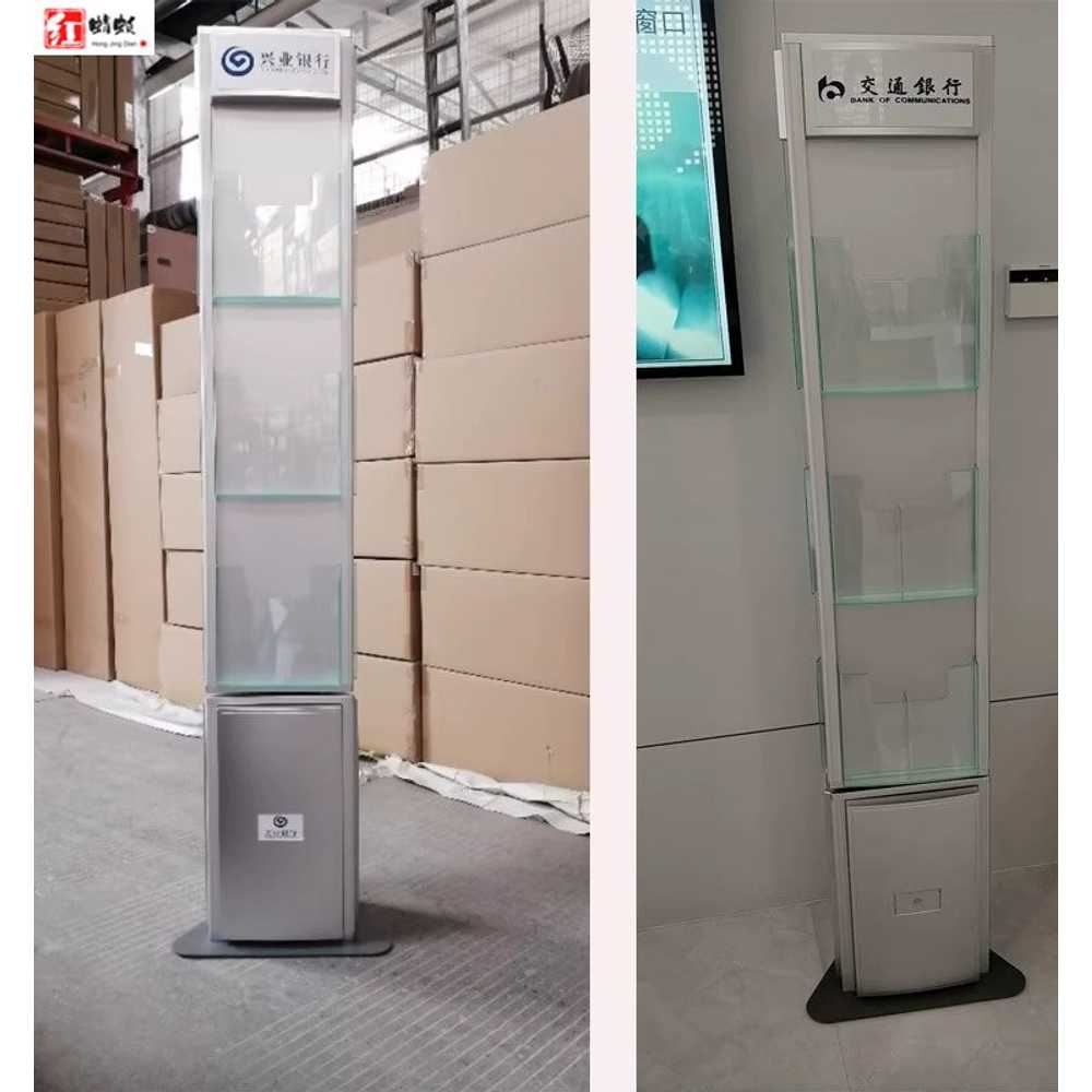 회전 잡지 꽂이 홍보물 브로슈어 용 팜플렛 거치대 랙 - 상세 이미지 5