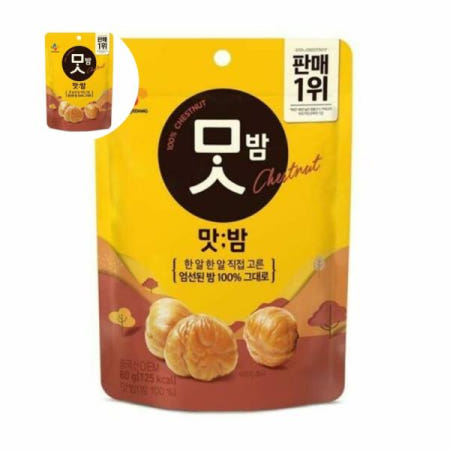 cj제일제당맛밤 CJ 렛츠웰맛밤 80g(행사상품)