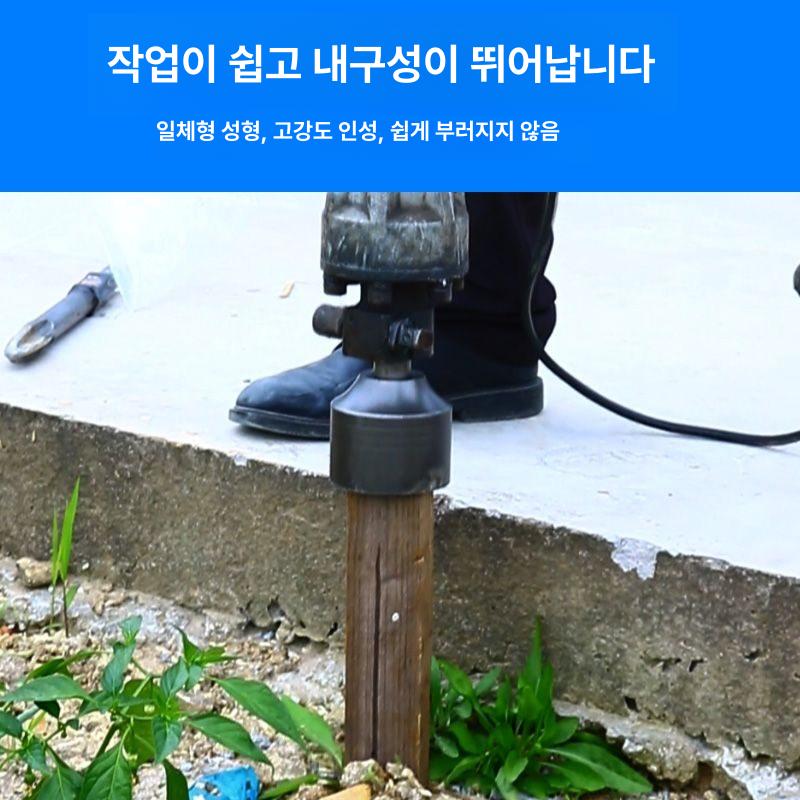 해머드릴 부품 헤드 함마 파쇄기 뿌레카 파이프 항타기 망치 말뚝 과수원 - 상세 이미지 5