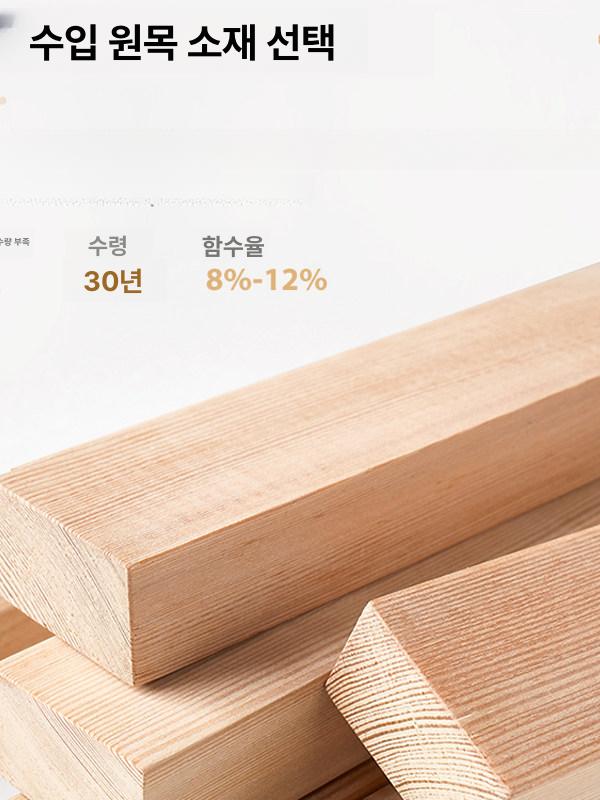 원목 침대 헤드 보드 호텔 머티판 머리판 침실 프레임 스타일 A 블랙 [캣 스크래치 가죽] 1.2m - 상세 이미지 4