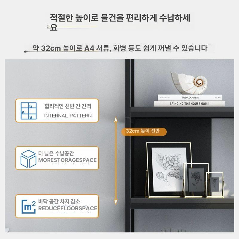 상패 진열대 트로피 철제 전시용 쇼케이스 무광 사무실 디스플레이 인테리어 스탠드 피규어 - 상세 이미지 3