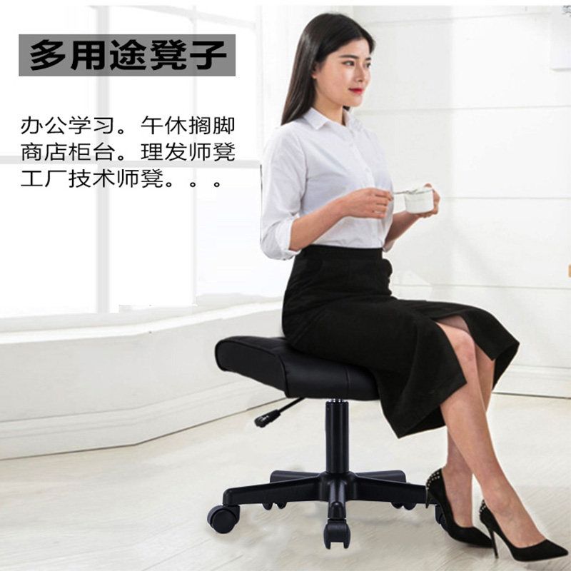 사무용 의자 발받침 레그레스트 사무실 작업용 가죽 회사 풋레스트 - 상세 이미지 4