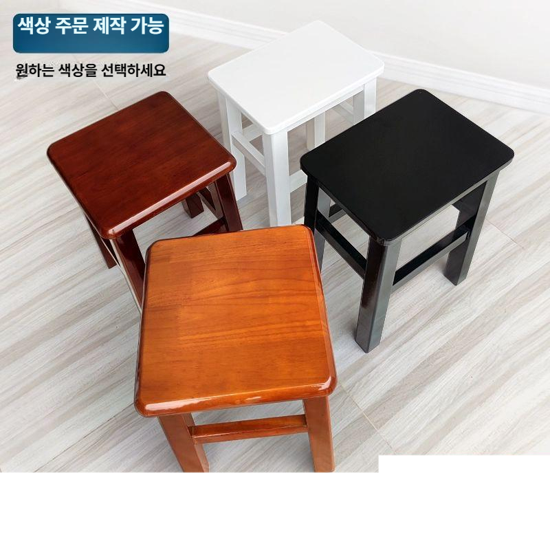 카페 바체어 사각 스탠딩 모던 홈바 하이체어 바스툴 인테리어 높은의자 식당용 - 상세 이미지 3