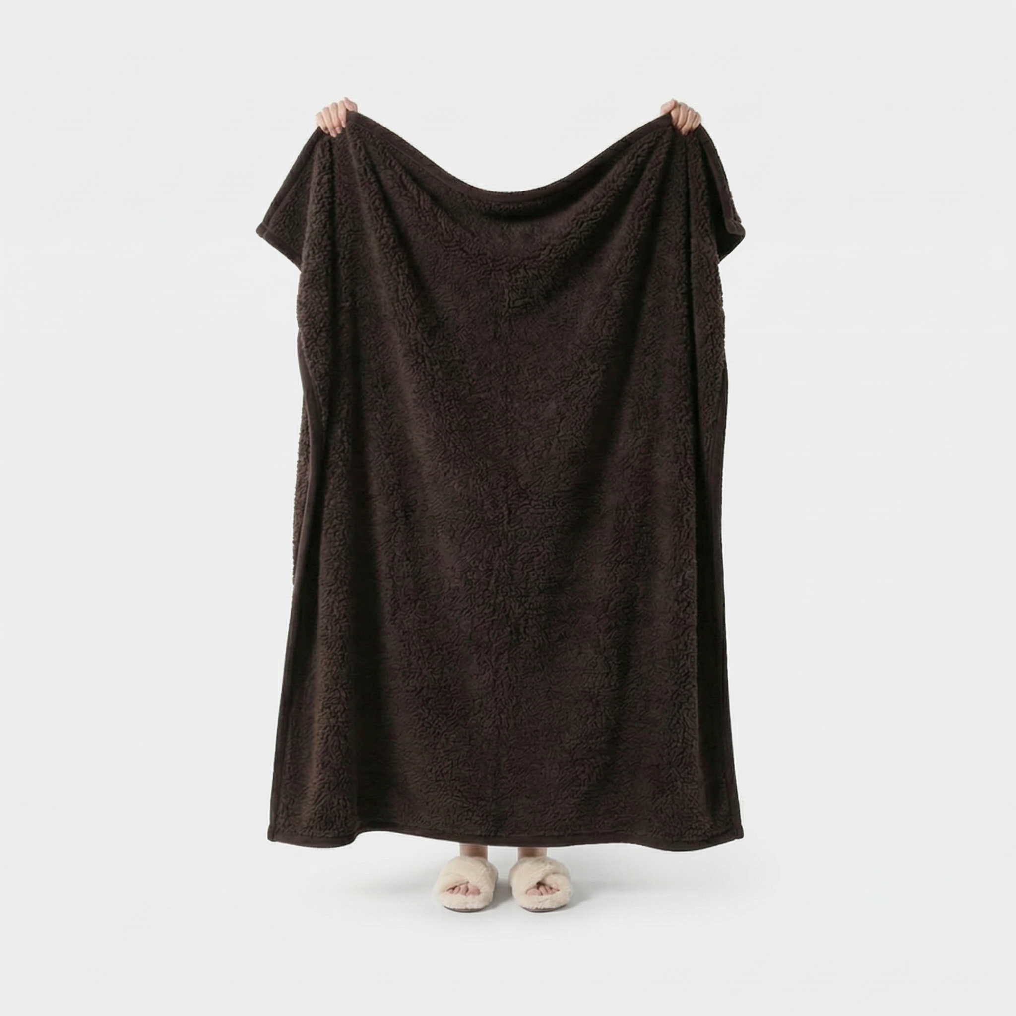 BEDDING 털담요 초콜릿 6530.2860, 1500mmx2000mm - 메인 이미지