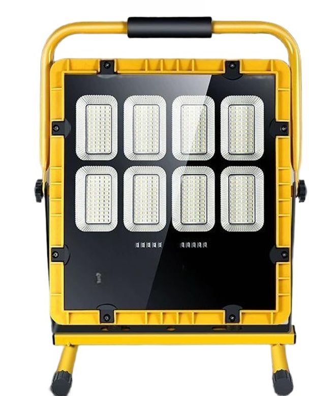 충전식 야간 작업등 태양광 비상등 조명 이동식 투광등 TZ-698PLUS 8헤드 40000mAh - 상품 이미지