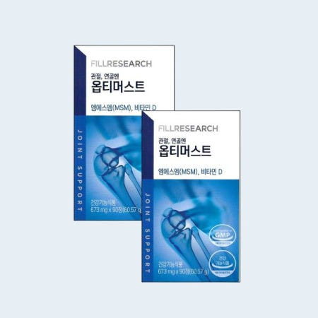 필리서치 관절 연골엔 옵티머스트 673mg 90정 2개