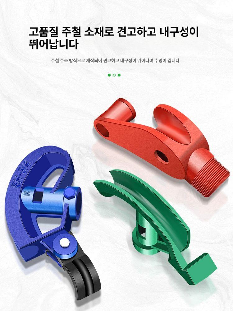 파이프 밴딩기 수동 튜브 벤더 밴딩 일정한 각도 - 상세 이미지 2