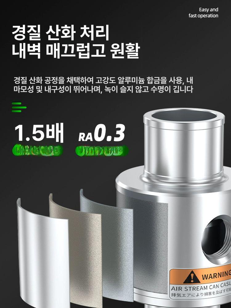 에어 컨베이어 진공 흡입 공기증폭기 벨트 이송 에어이젝터 압축공기 파이프라인 - 상세 이미지 2