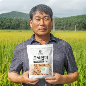 25년산 국산 유기농 오색 현미 쌀 1kg 맛있게 먹은 솔직 후기 - 상품 이미지 1