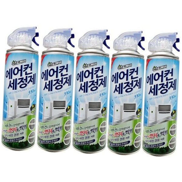 다용도 에어컨 세정제 가정용 에어컨 청소 스프레이 제거제 냄새 스프레이형 에어로졸 환기용 - 상품 이미지