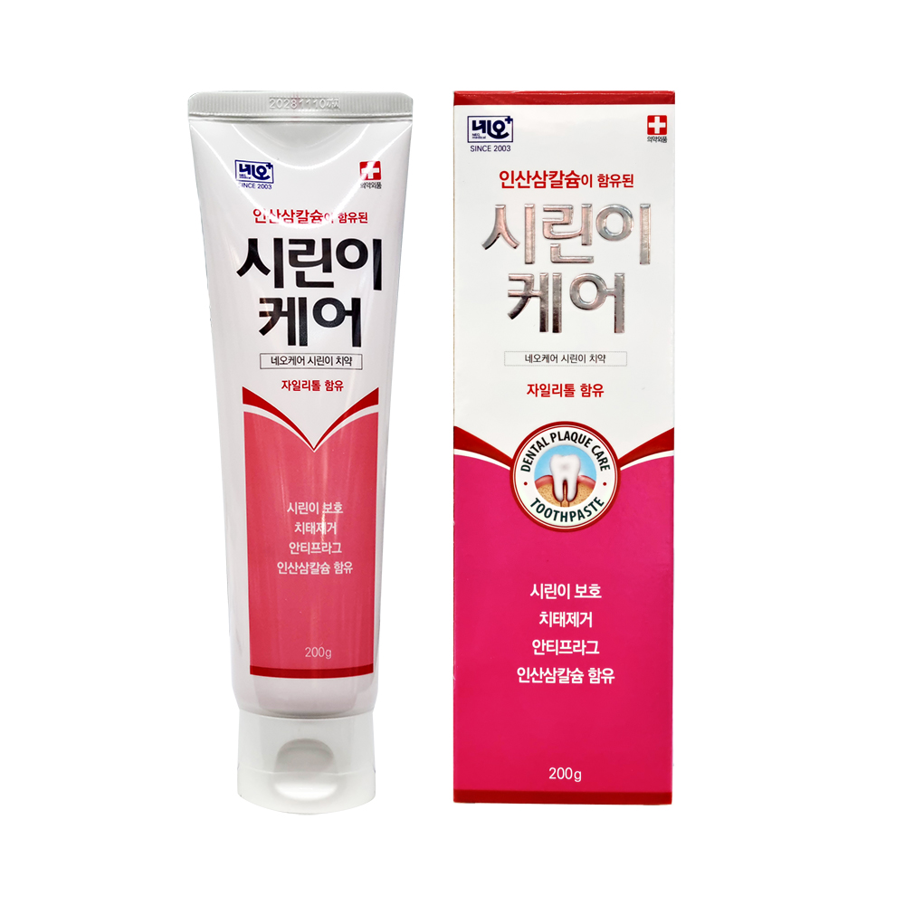 네오 시린이케어 치약 200g, 1개 - 상품 이미지