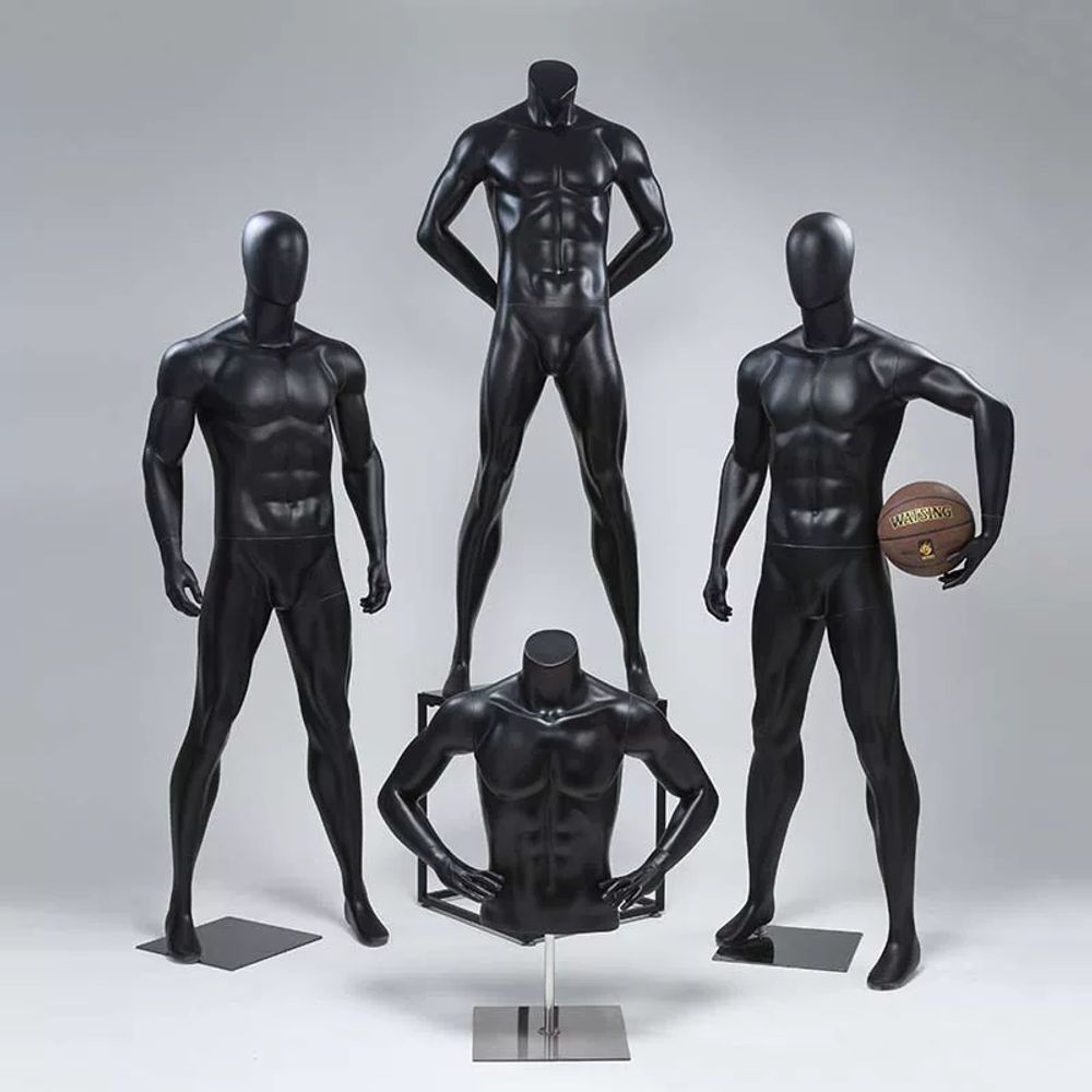 운동복 마네킹 스포츠 달리기 아웃도어 디스플레이 매장 DP 포즈 인형 피팅 - 상세 이미지 3